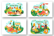 9 International Picnic Day Vector, a Person Illustration by denayunebgt (Thumbnail 3 of 3)