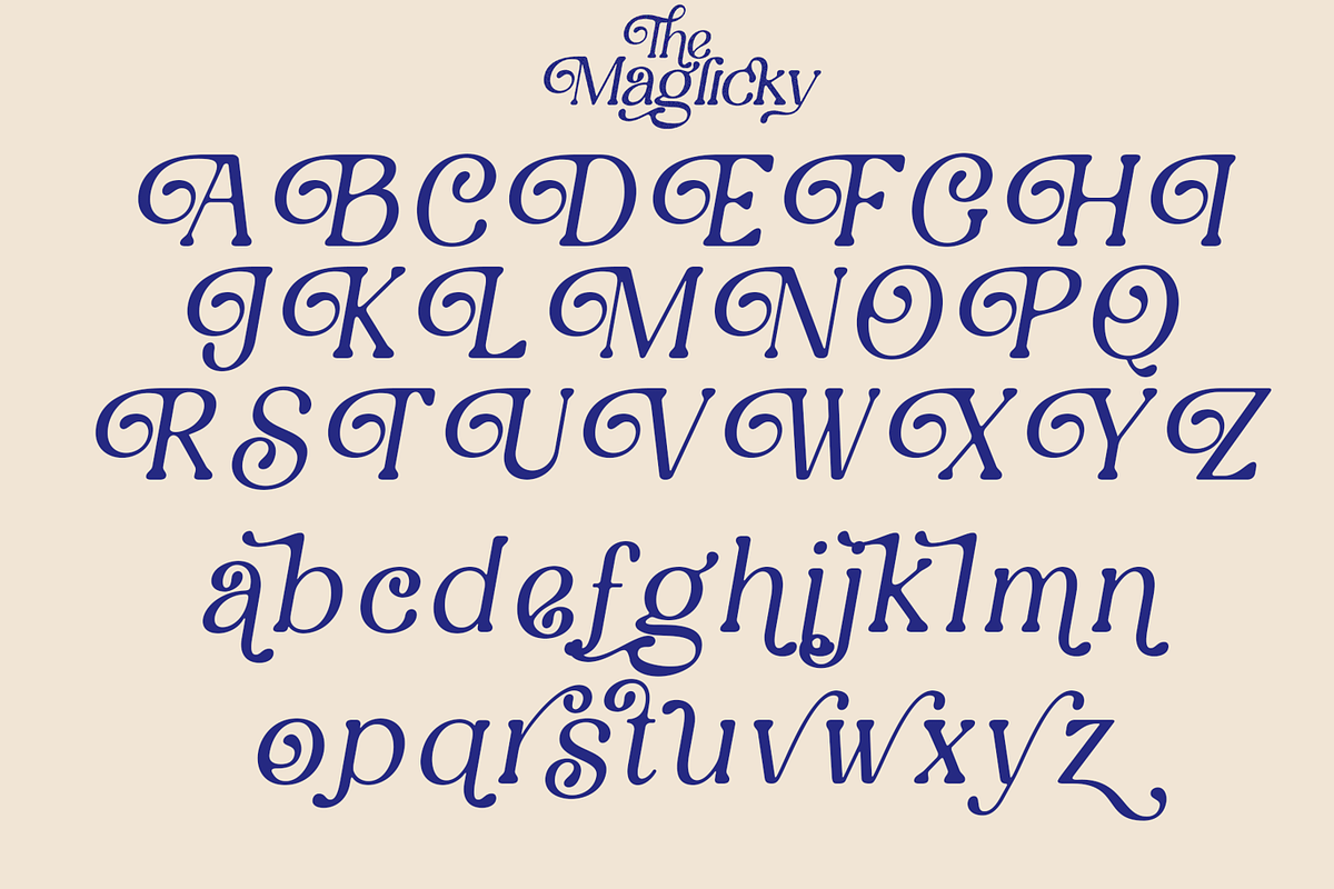 Glory - Hand Draw Italic Serif, a Serif Font by Luna Shop (Photo 4 of 8)