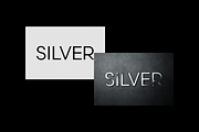 Silver Steel Text Effect, a Layer Style Add-On by Design Squad (Thumbnail 2 of 2)