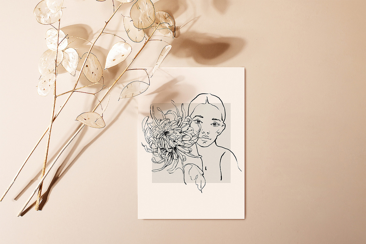 LINE IN ART-female collection, an Illustration by Natalia Tugova (Photo 5 of 15)