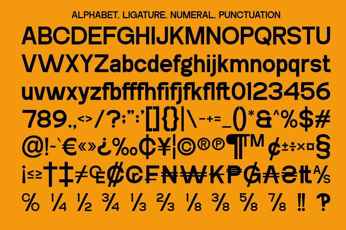 Bonger - Sans Serif Typeface, a Sans Serif Font by MaikoHatta (Photo 5 of 7)