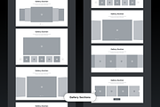 Unique Website Sections Kit in Figma, a Wireframe Template by nwdigitalstore (Thumbnail 11 of 14)