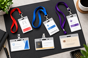 Lanyard Badges, an Object Illustration by alexdndz (Thumbnail 2 of 3)