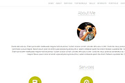 Axiata - Responsive Portfolio/Resume, a Bootstrap Template by Pentaclay (Thumbnail 2 of 5)