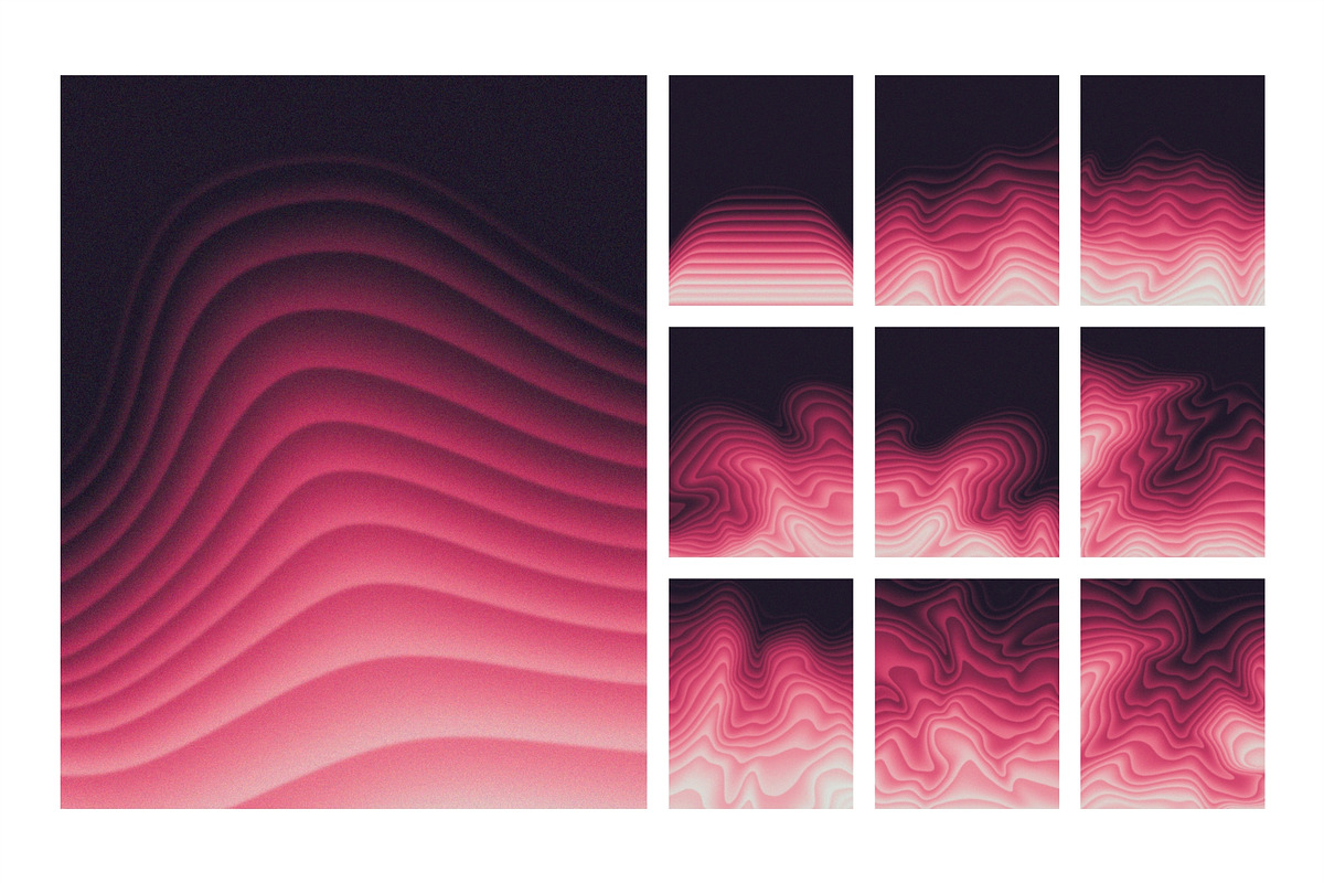 40 Abstract Noise Background, a Background Graphic by krhstd (Photo 2 of 6)