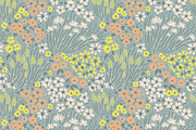 Seamless floral pattern, a Pattern Graphic by elyomys (Thumbnail 1 of 3)