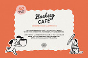 Dog & Coffee Clipart Cafe, an Animal Illustration by happpydesign (Thumbnail 2 of 11)
