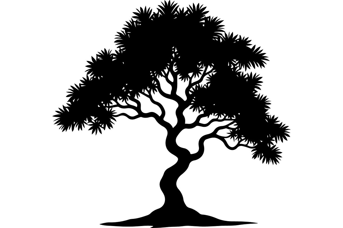 Black Tree Vector Clipart Pack, an Object Graphic by Designer_Momina (Photo 5 of 10)