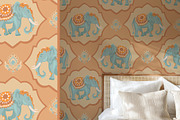 Indian vector patterns, a Pattern Graphic by Carpet Tapete Pretzel (Thumbnail 22 of 25)
