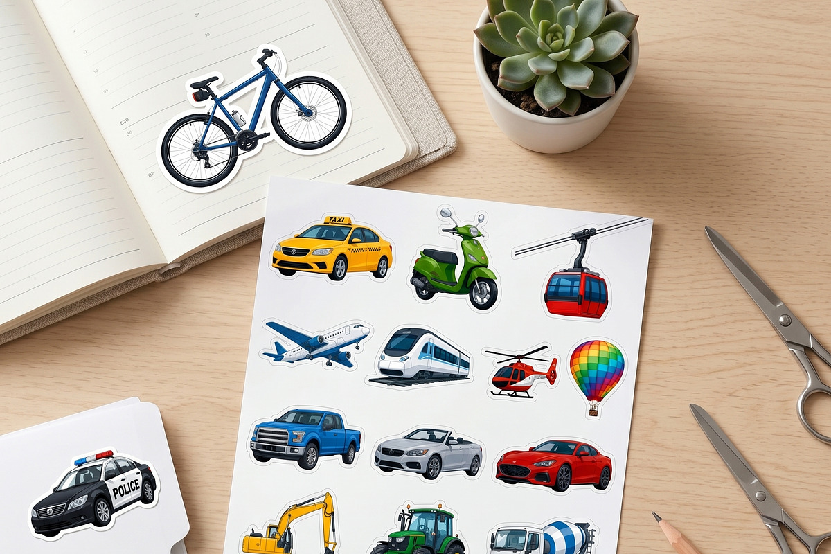 Transport Clipart Illustrations, a Transportation Illustration by Wowly Design (Photo 10 of 15)