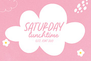 Saturday Lunchtime, a Handwritten Font by Rillatype (Thumbnail 8 of 9)
