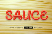 Tasty letters font, an Object Graphic by Gleb Guralnyk (Thumbnail 3 of 5)