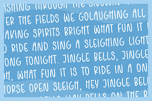 Snowbreak - Fun Monoline Font