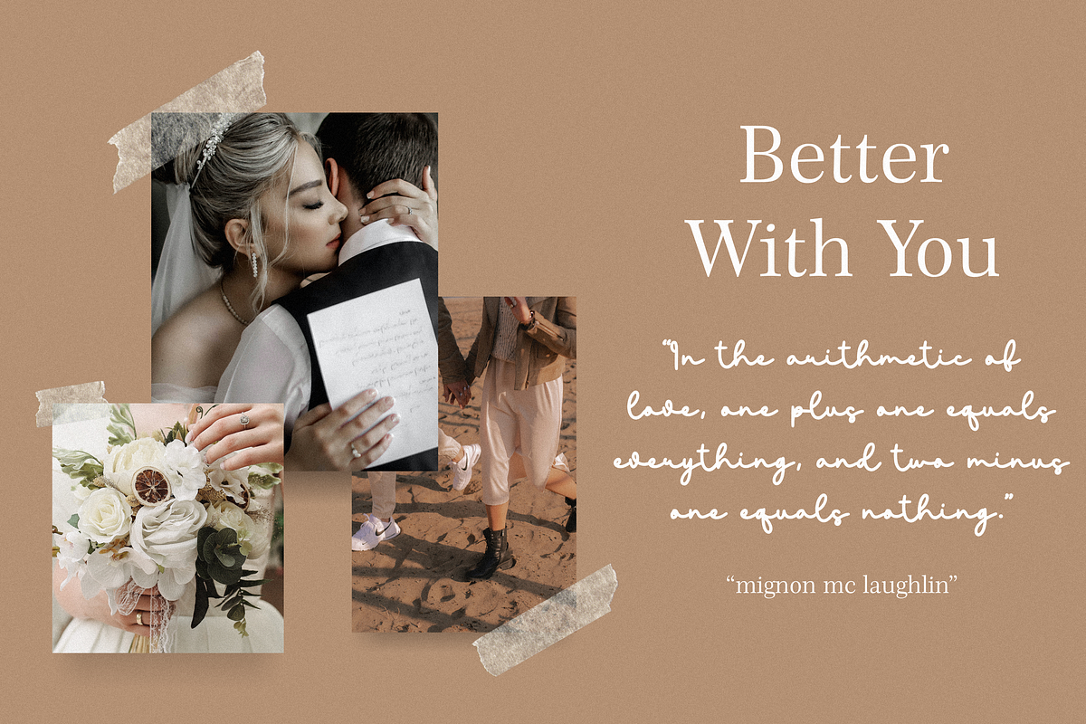 minadine, a Script Font by Essentials Studio (Photo 5 of 9)