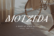 Motzeda - Display Serif, a Serif Font by Randi Irvan | Rvandtype