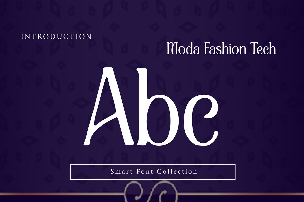 Moda Fashion Tech, a Serif Font by Wow Magic (Photo 2 of 3)