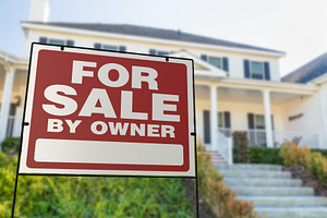 For Sale By Owner Real Estate Sign, a Photo by Andy Dean Photography