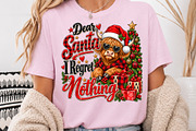Dear Santa I Regret Nothing Cow PNG, a Seasonal Illustration by Rose Art (Thumbnail 3 of 4)