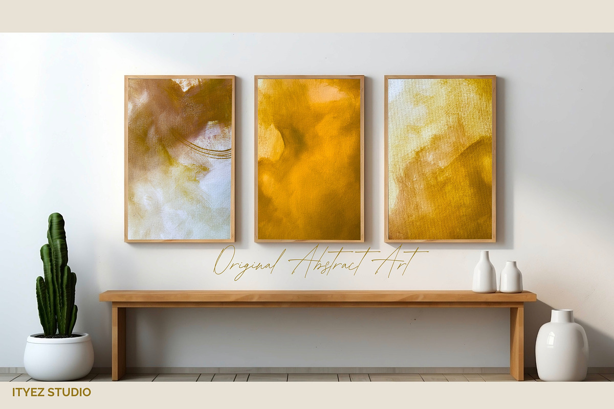 Abstract Ocher Artworks, a Texture Illustration by Ityez Studio (Photo 5 of 13)