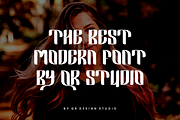Qaenrevy -  Modern & Luxury Font, a Sans Serif Font by QR Design Studio (Thumbnail 3 of 6)