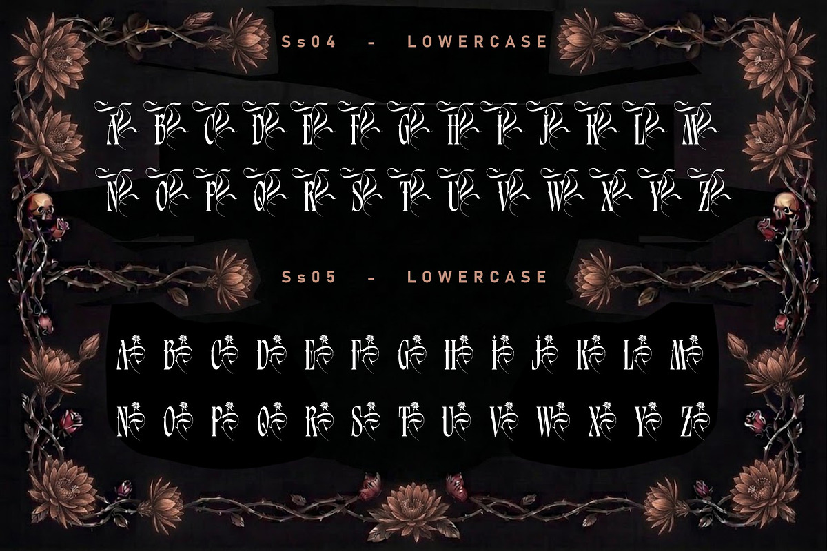 Silver Shard Typeface, a Blackletter Font by alit design (Photo 11 of 20)