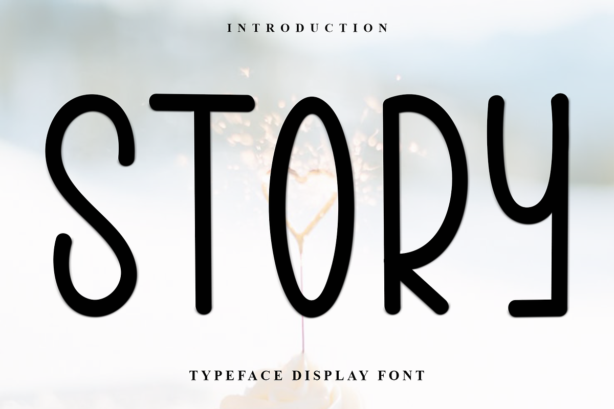 Story, a Sans Serif Font by InermediaSTUDIO (Photo 1 of 8)