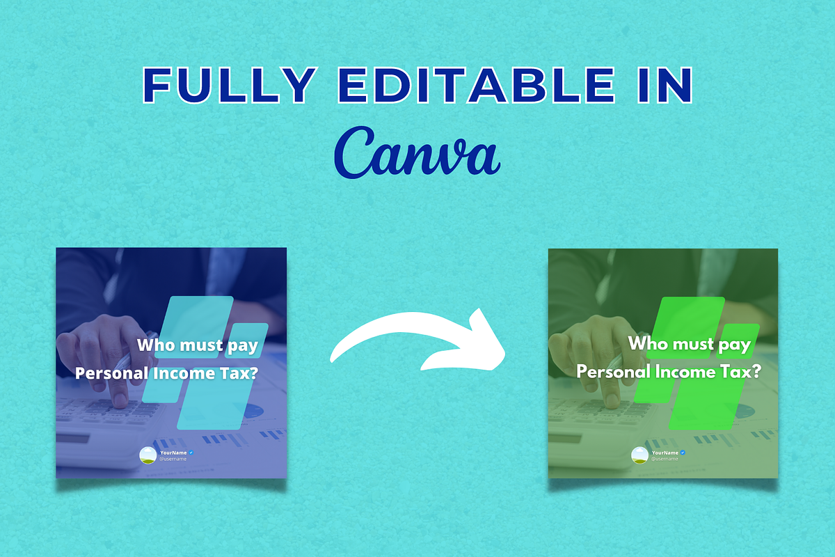 Premium Accounting Canva Templates, a Social Media Template by Canvagator (Photo 3 of 3)
