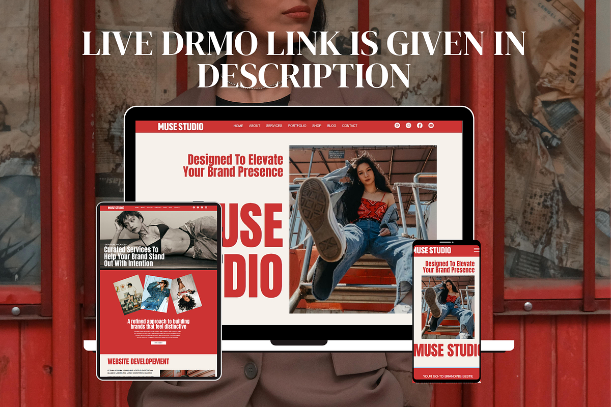Bold Wix Studio Website Template, a Wix Template by AdvertFox (Photo 7 of 10)