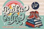Magic Retro, a Script Font by IM Studio (Thumbnail 3 of 8)