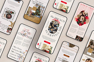 Christmas Newsletter Templates Pack