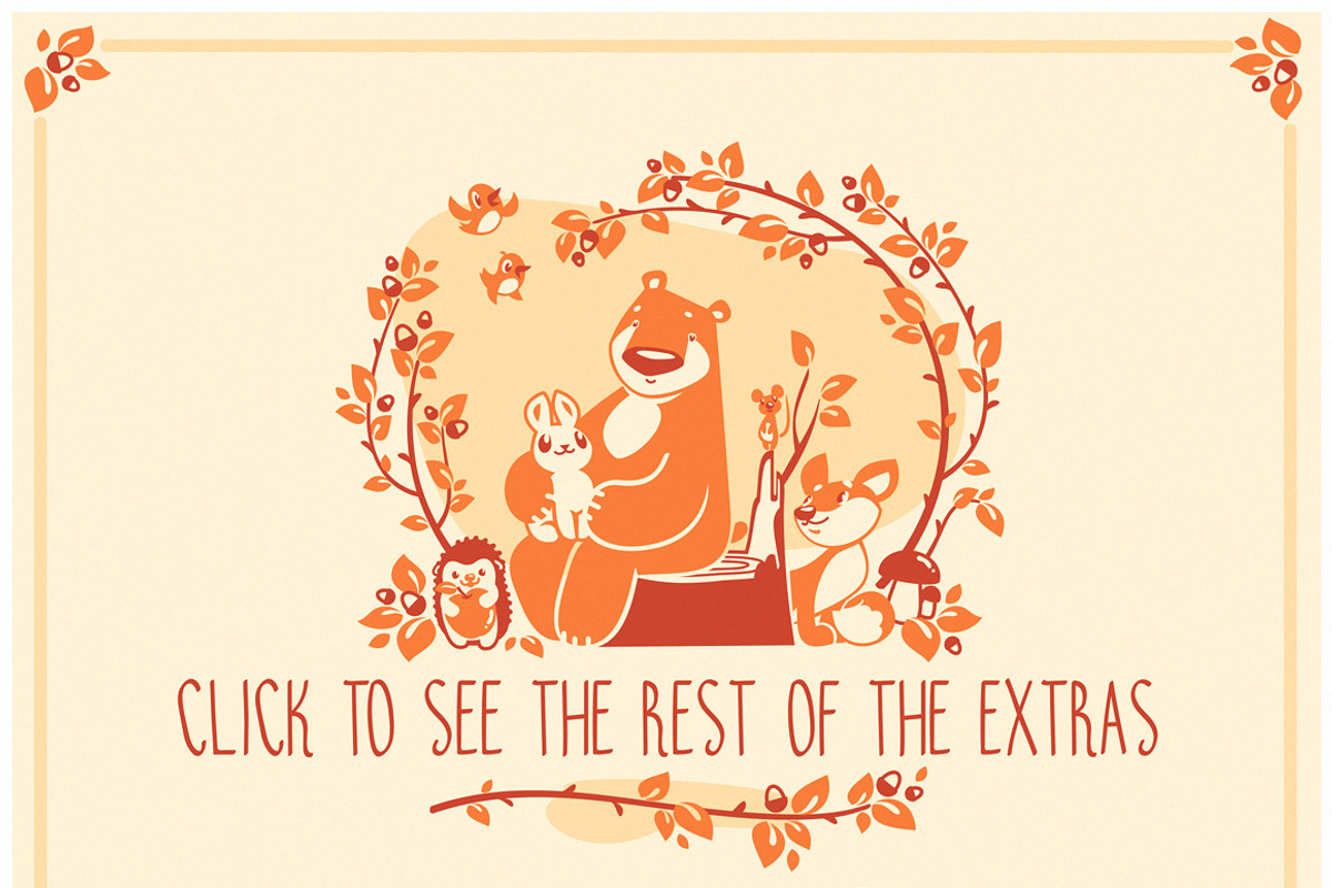 Animal Friends Bundle, an Animal Illustration by Alexander Baidin (Photo 2 of 4)