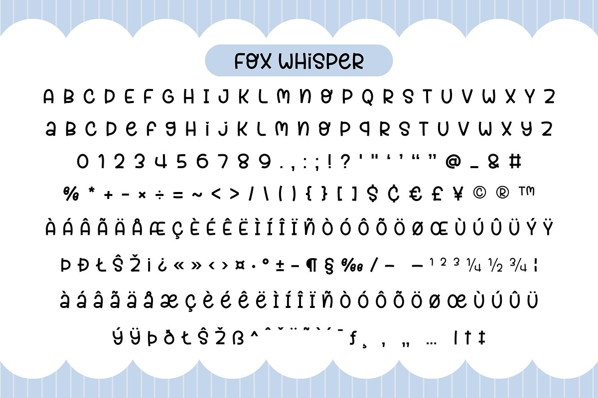 Fox Whisper 3 Font Style, a Handwritten Font by Fox7 By Rattana (Photo 8 of 11)