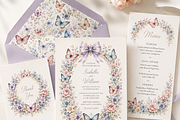 Watercolor Butterfly Clipart, an Object Illustration by HeavensStar (Thumbnail 3 of 7)