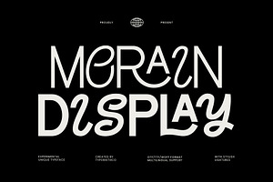 Morain Font Family, a Sans Serif Font by Typoraith Co