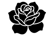Floral Rose Lotus Silhouette, an Object Graphic by Gfx_Store (Thumbnail 3 of 15)