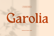 Garolia - Editorial Fashion Serif, a Serif Font by Pandeka Studio (Thumbnail 1 of 10)