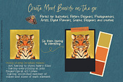 The Mood Board Wizard Brush Set, a Product Mockup by Sandra Mejia (Thumbnail 2 of 12)