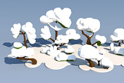 Trees And Bushes, an Environmental 3D Model by Saintpix (Thumbnail 13 of 35)