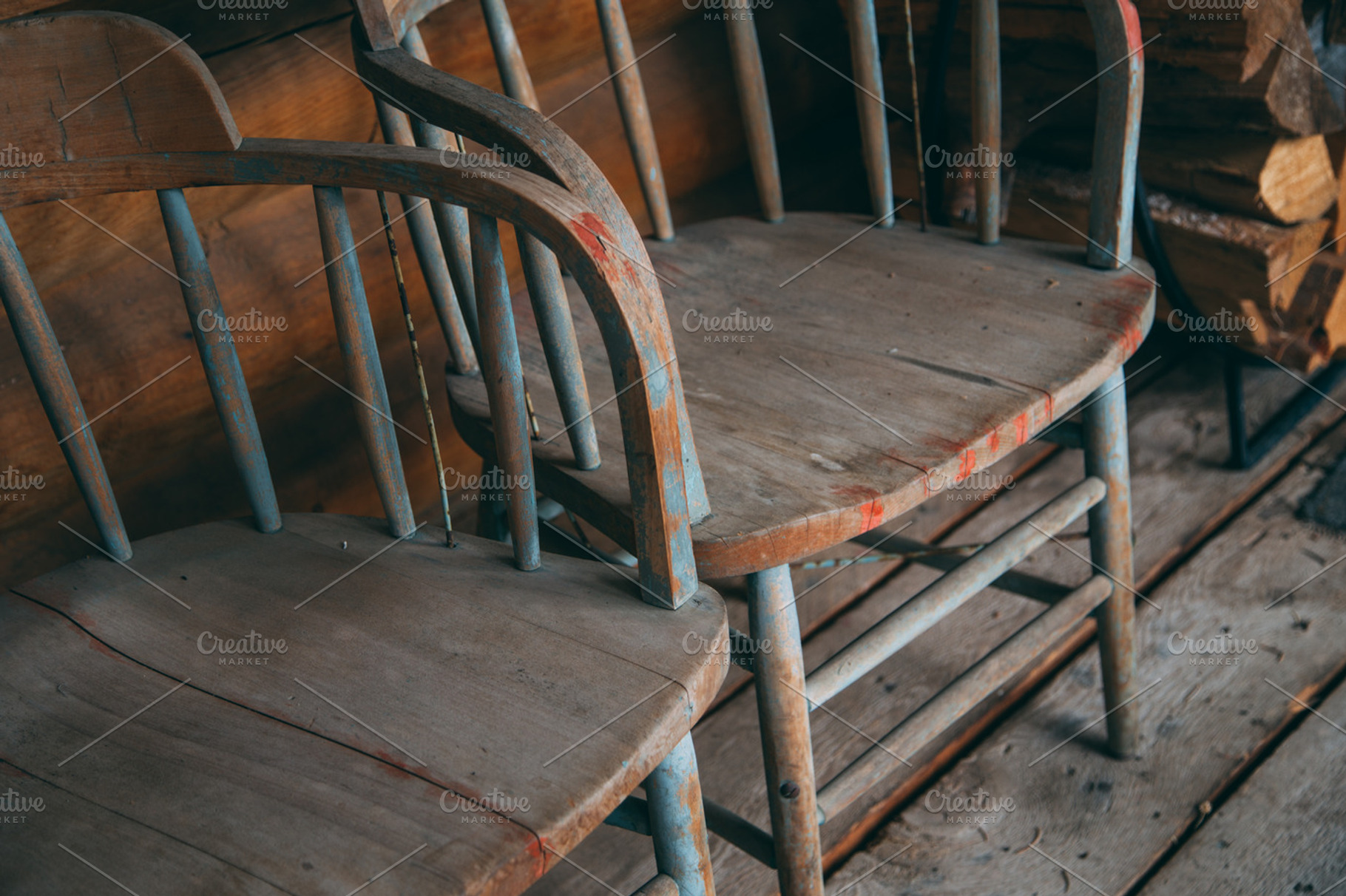 Antique Chairs, a Business Photo by MarkieAnn Photography