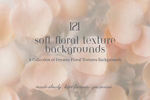 Soft Floral Texture Backgrounds