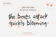 Efrancd Handwriting, a Sans Serif Font by 24Design Studios (Thumbnail 4 of 7)