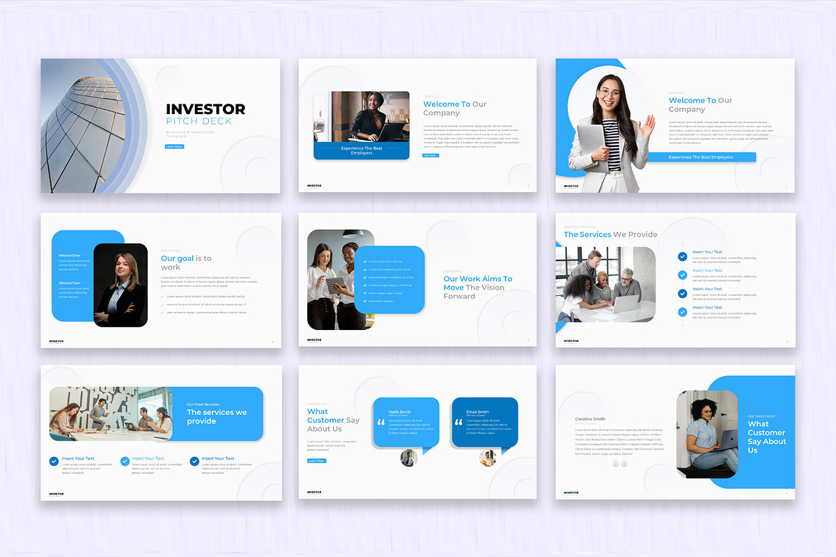 Investor Pitch Deck Presentation, a Presentation Template by SlideStack (Photo 2 of 5)