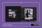 Quersa Urban Instagram Template, a Social Media Template by Creatchees.std (Thumbnail 2 of 5)