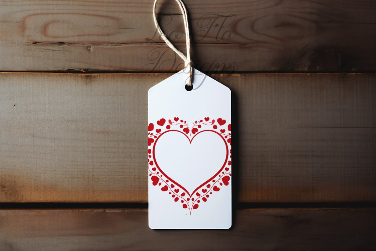 Gift tag template label stock photo, a Card Template by Leo Flo Mockups (Photo 3 of 3)