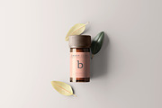 Amber Glass Bottle Mockup, a Cups & Container Mockup by pmvch (Thumbnail 15 of 20)