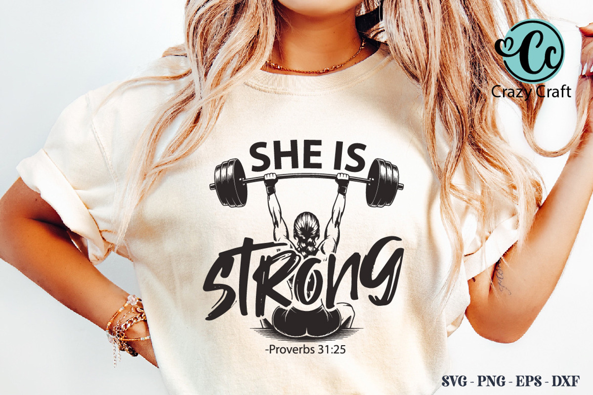 Christian Gym Svg Png Bundle, a Sport Illustration by CrazyCraft (Photo 5 of 5)