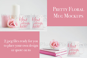 2 Mug Mockup Images