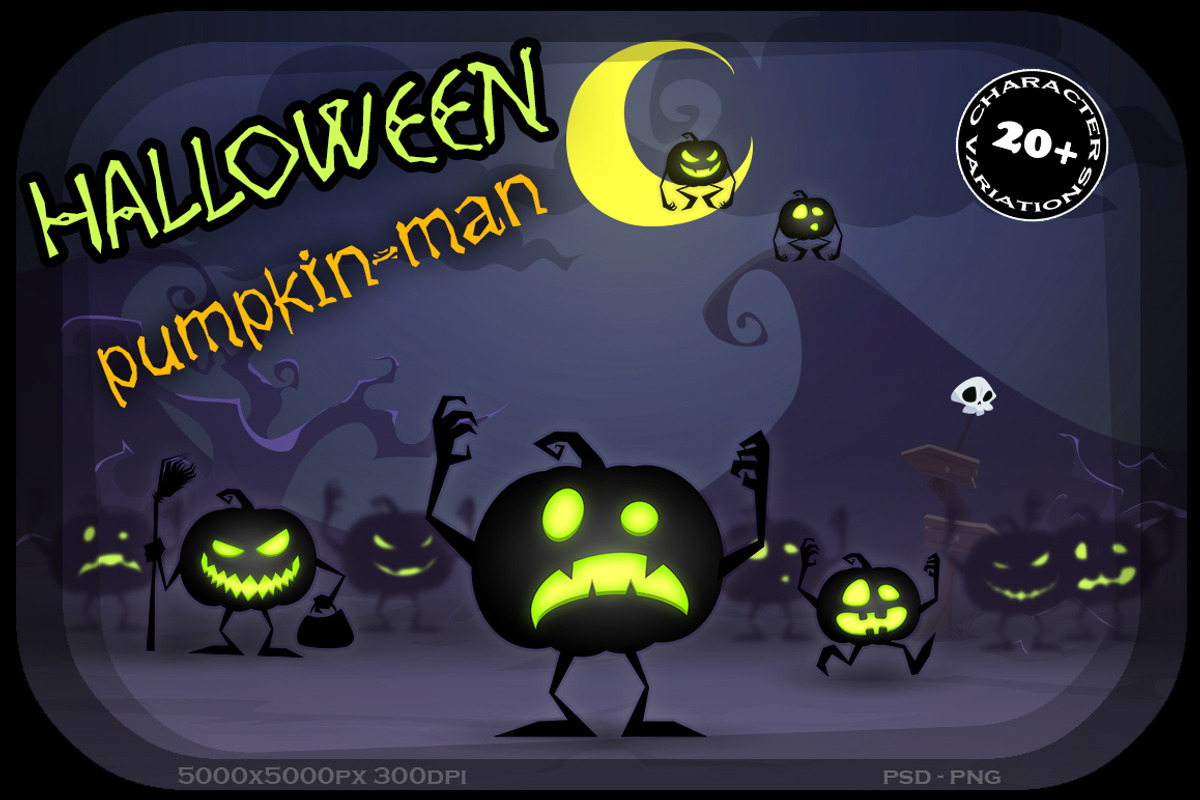 HALLOWEEN pumpkin-man, an Illustration by stallfish's art store (Photo 1 of 2)