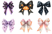 Halloween Coquette Bow Clipart Bundl, an Illustration by DreamArtGraphic (Thumbnail 5 of 5)