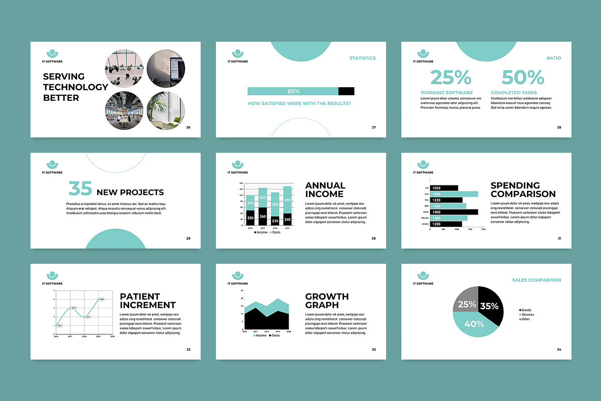 Presentation IT Software, a Presentation Template by TemplatesNow! (Photo 10 of 14)